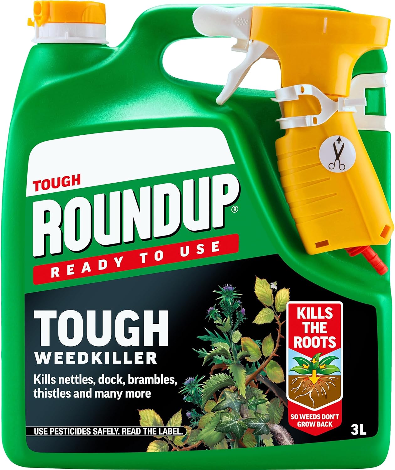 Roundup 3L XL Tough & Deep Root Weedkiller